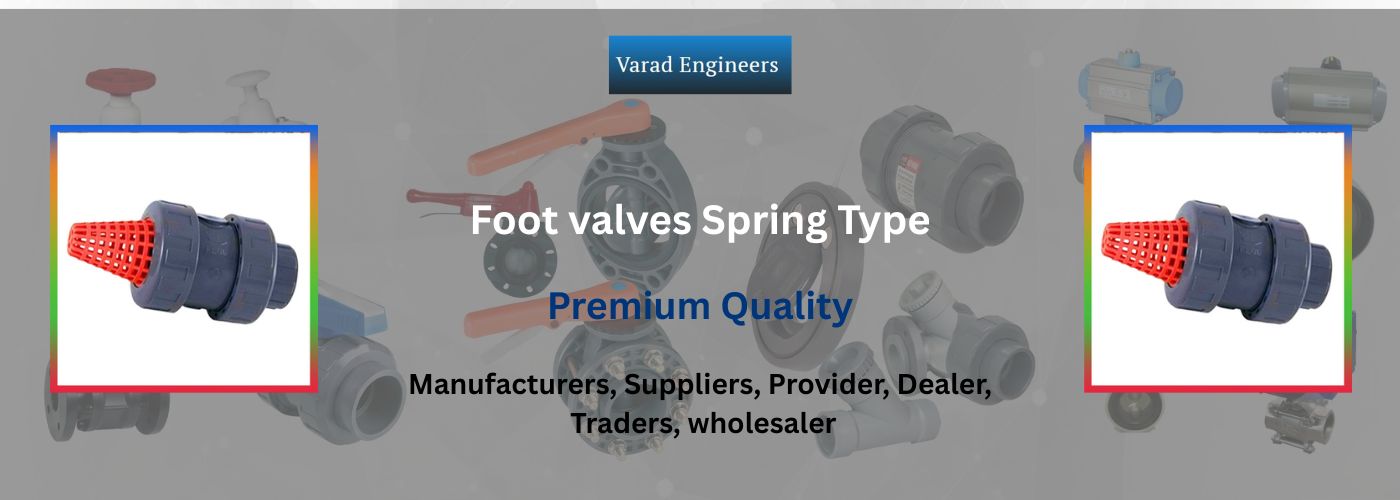 Foot Valves Spring Type